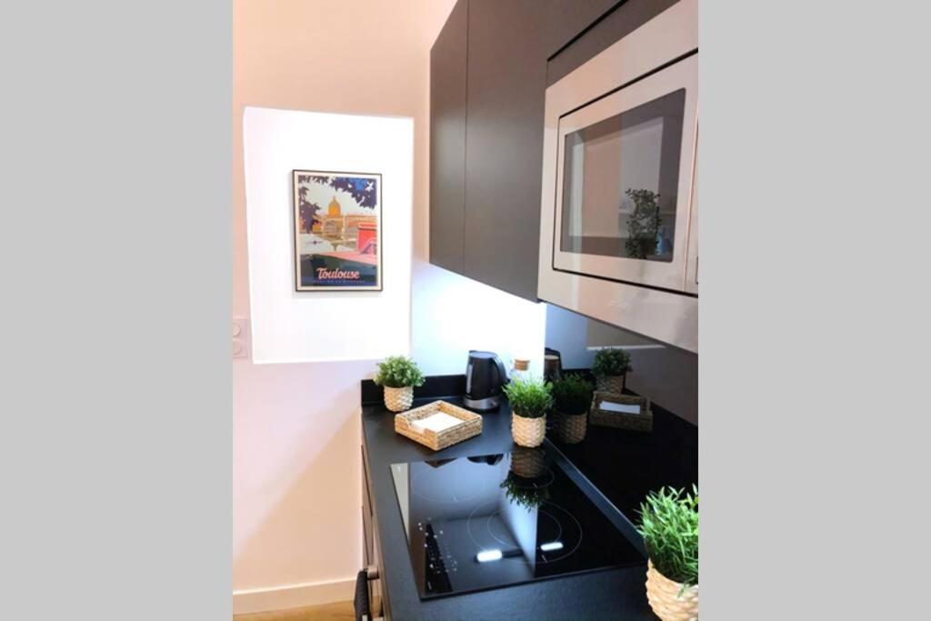 Le Floral - Hypercentre Capitole # Parking privé # Queen size Tolosa Esterno foto